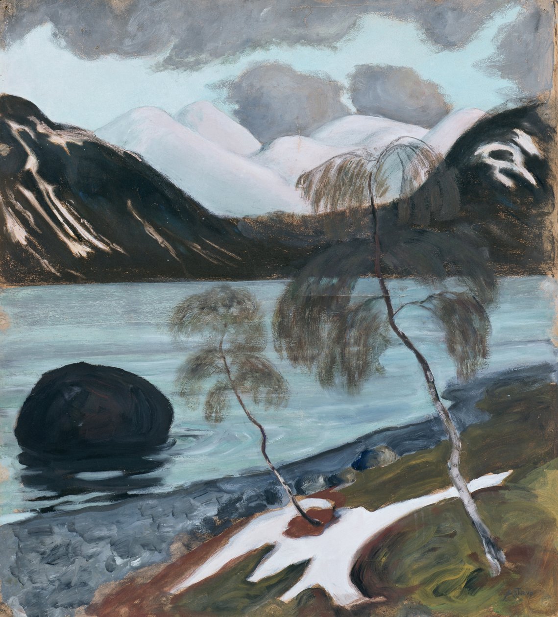 Jølster tó alkotó: Nikolai Astrup