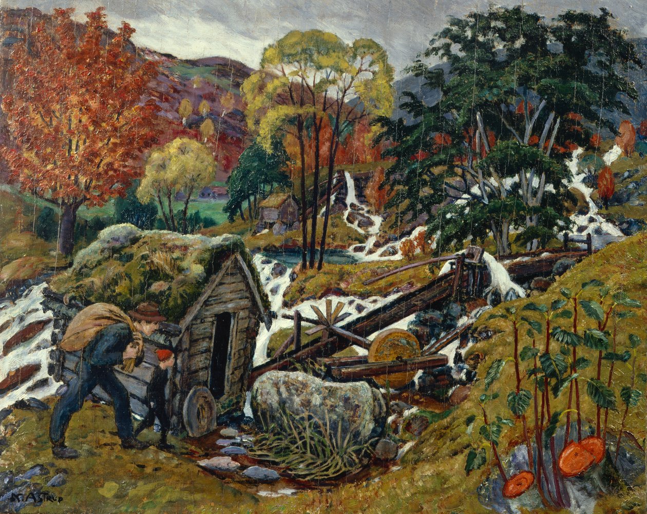 Női gong alkotó: Nikolai Astrup