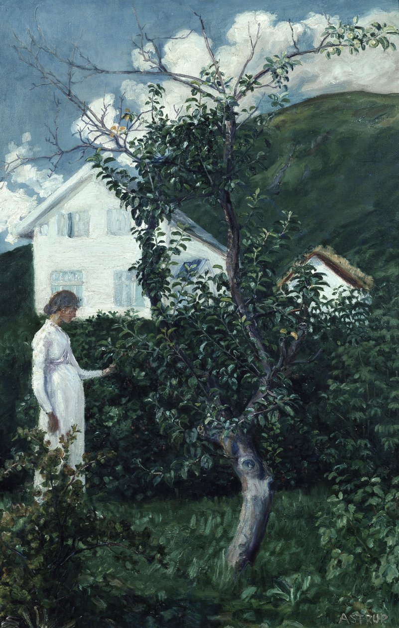 Utolsó nyári napok, 1911 körül (olaj, vászon) alkotó: Nikolai Astrup