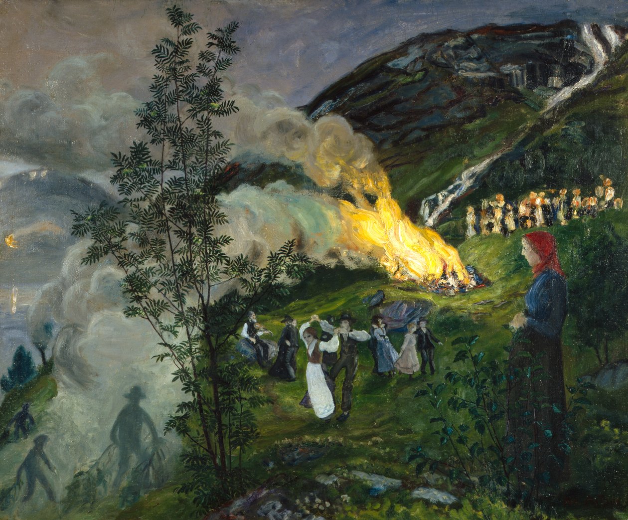 Szentiván tűz alkotó: Nikolai Astrup