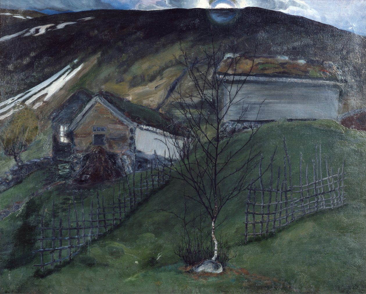 Holdfény alkotó: Nikolai Astrup