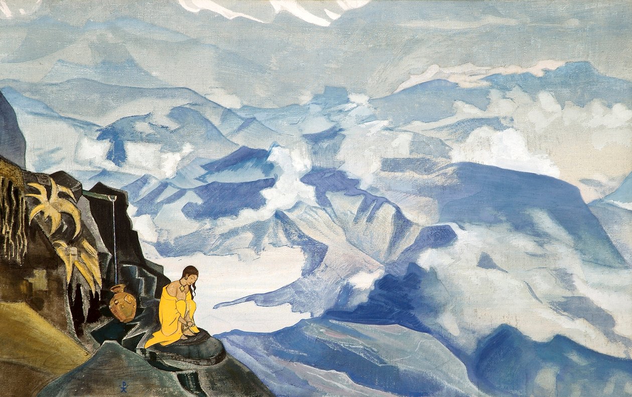 Az élet cseppjei, 1924. alkotó: Nikolai Konstantinowitsch Roerich