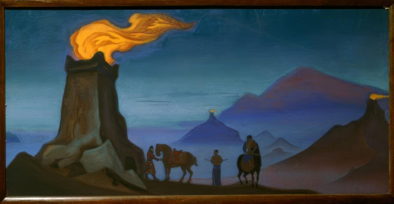 A győzelem lángja alkotó: Nikolai Konstantinowitsch Roerich