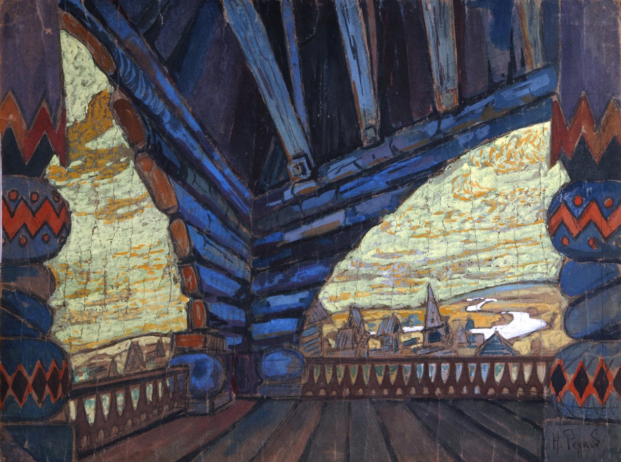 Gulbiscse, 1900-as évek alkotó: Nikolai Konstantinowitsch Roerich