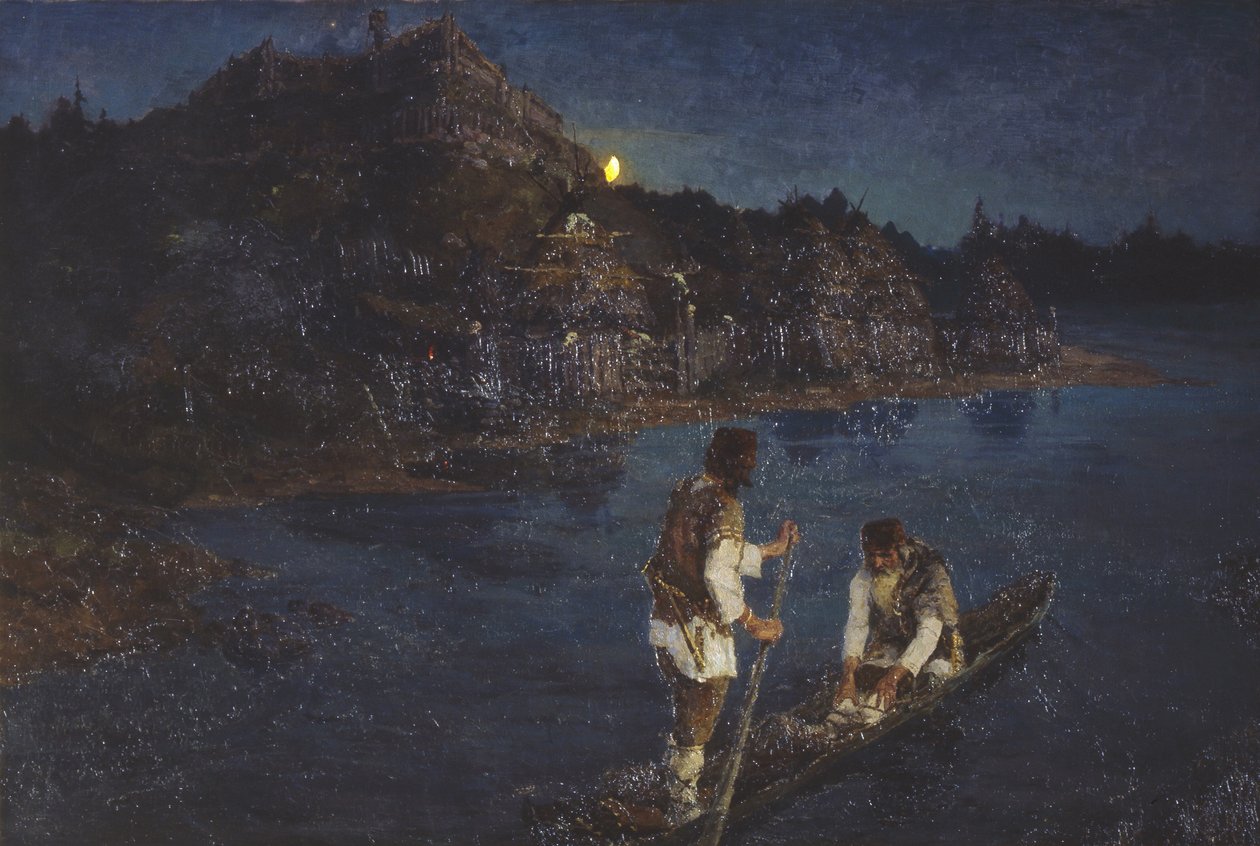 Messenger, 1897 alkotó: Nikolai Konstantinowitsch Roerich