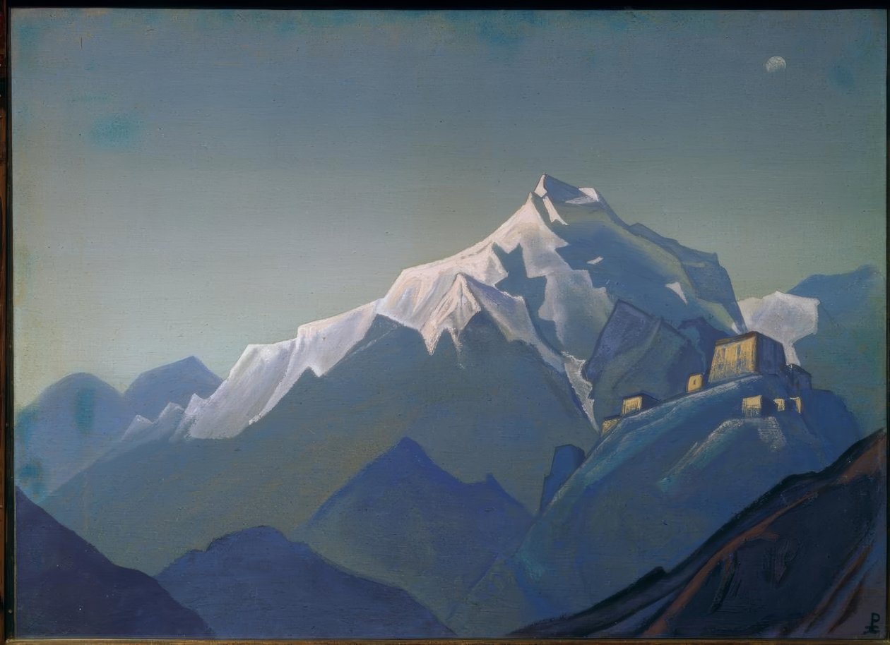 Tibet. Egy kolostor alkotó: Nikolai Konstantinowitsch Roerich