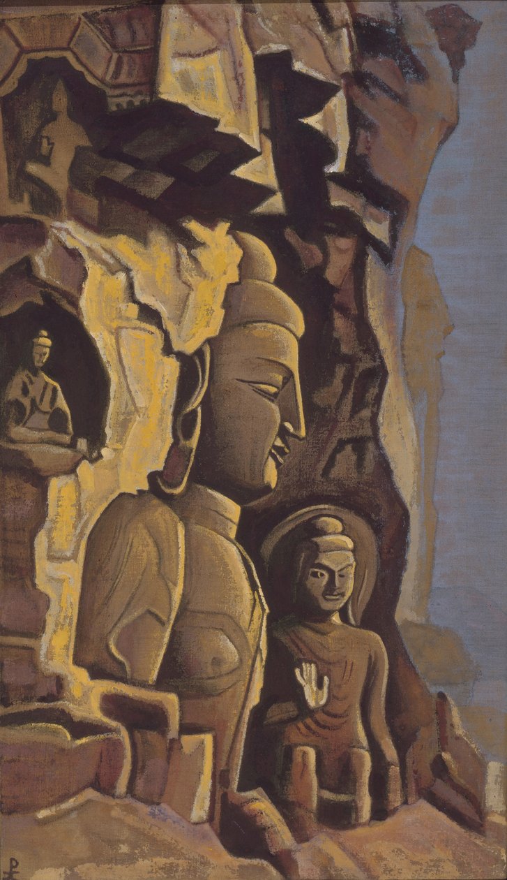 Yungang, 1937 alkotó: Nikolai Konstantinowitsch Roerich