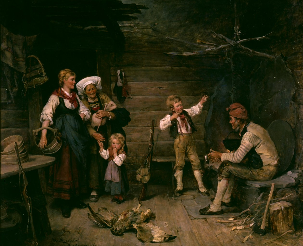 Hardanger alkotó: Nils Bergslien
