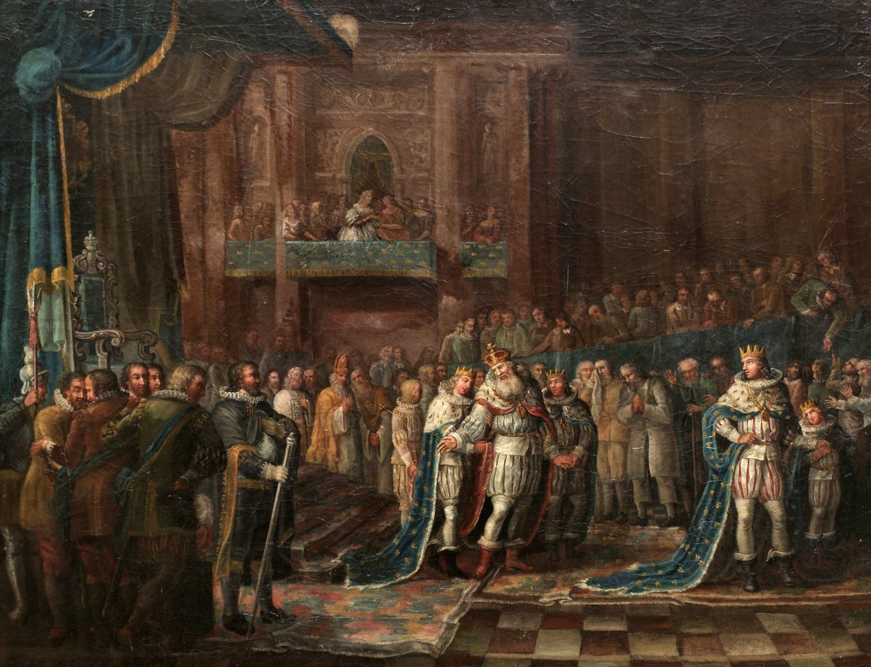 Gustav Adolf búcsúbeszéde a birtokokhoz alkotó: Nils Hagelberg