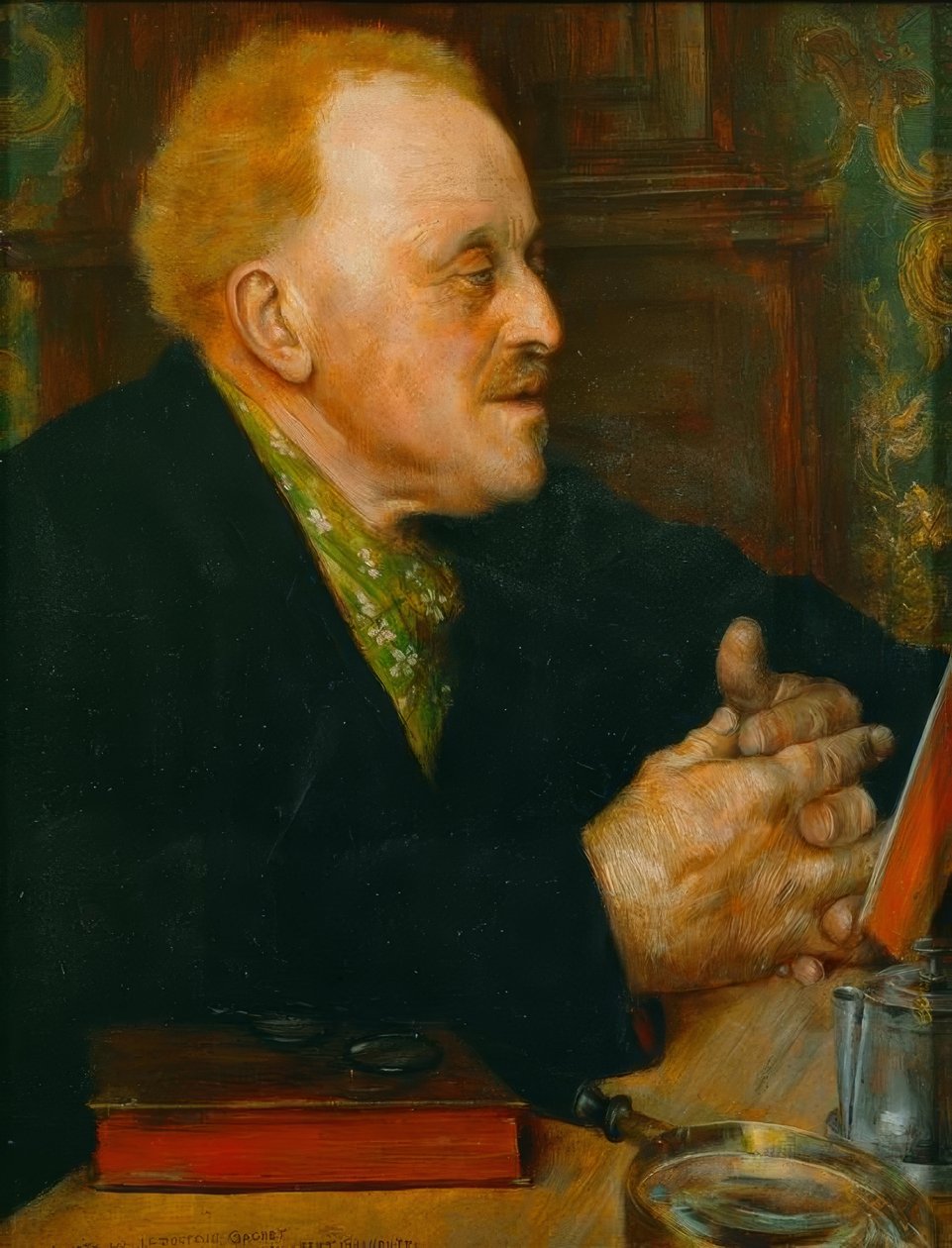 Paul Gachet doktor alkotó: Norbert Goeneutte