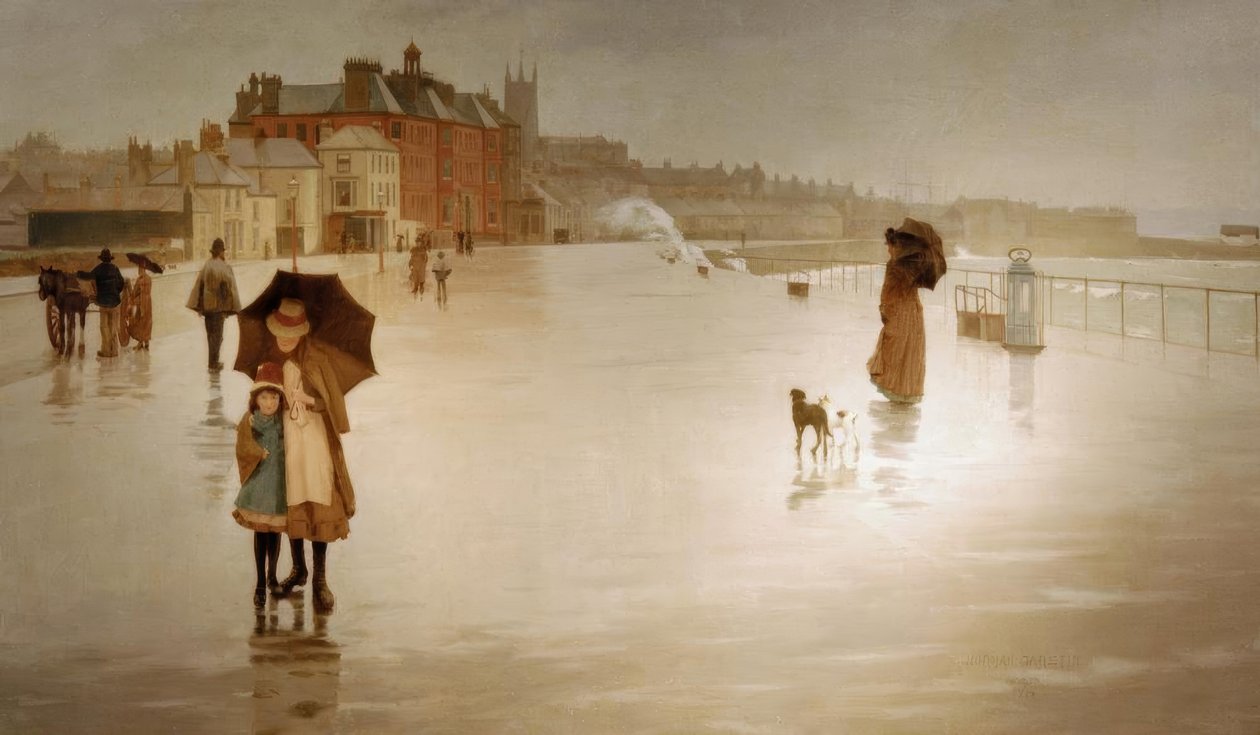 A napi eső alkotó: Norman Garstin