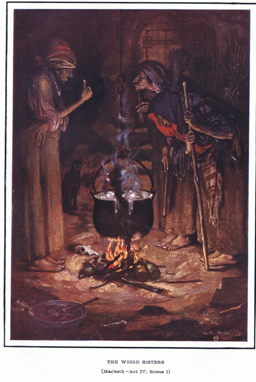A furcsa nővérek (MacBeth) alkotó: Norman Mills Price
