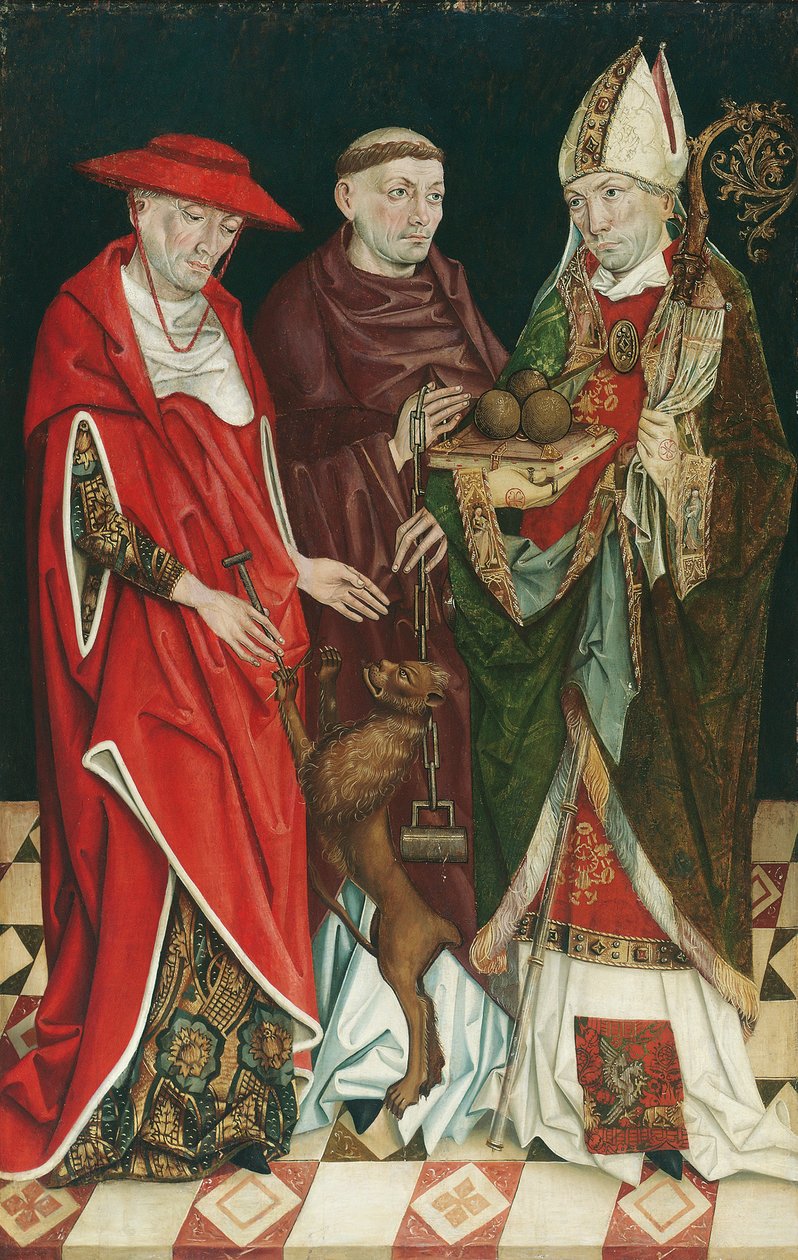 pokol Jerome, Leonhard és Nicholas alkotó: Oberösterreichischer Maler