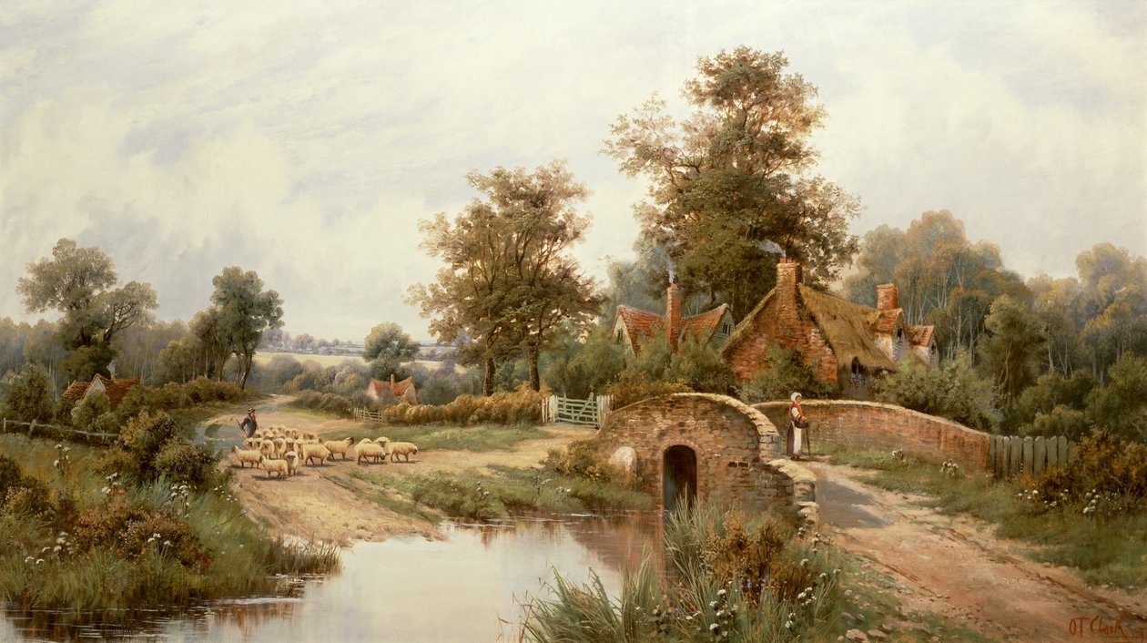 The Sheep Drover alkotó: Thomas Clark