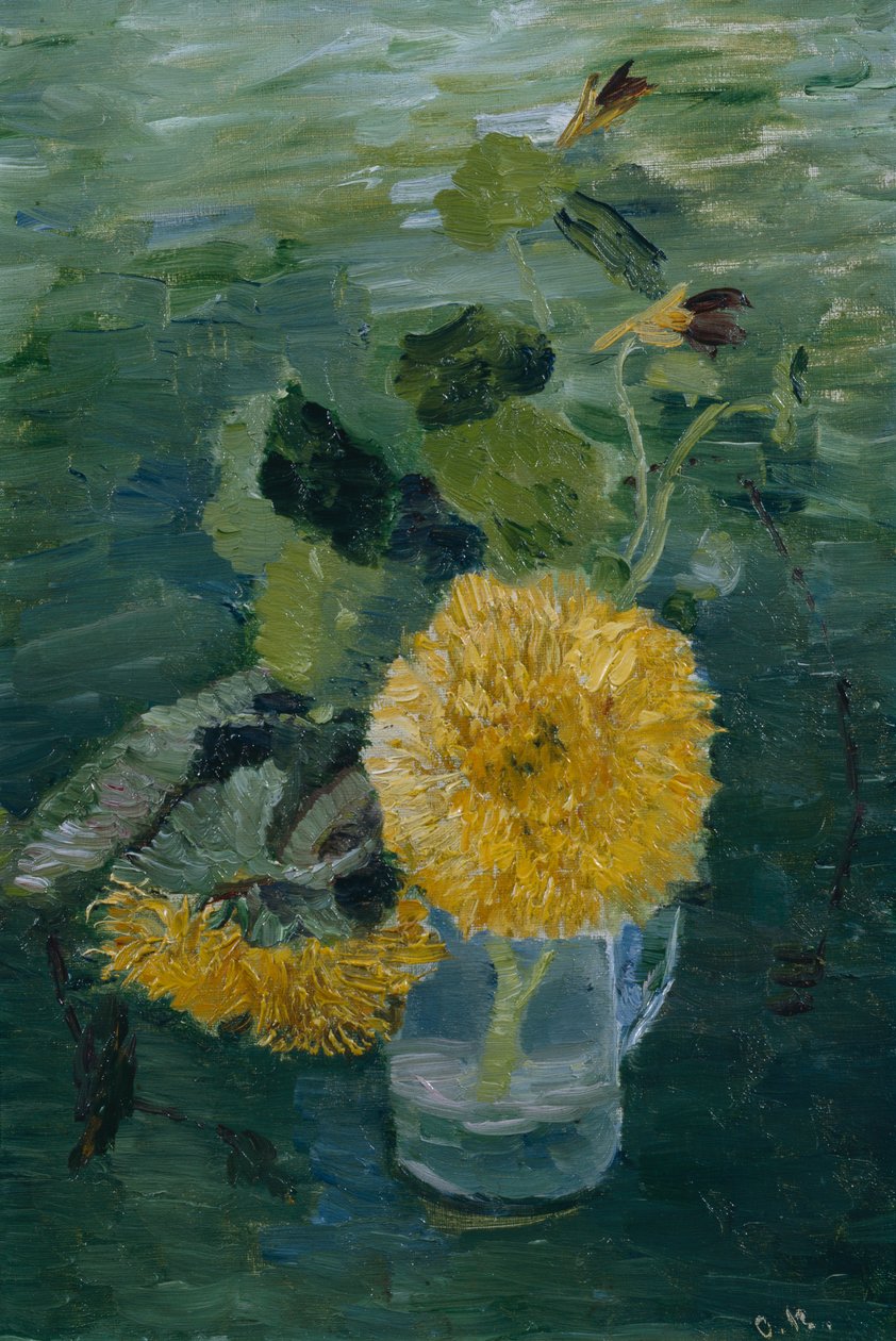 Napraforgók alkotó: Oda Krohg