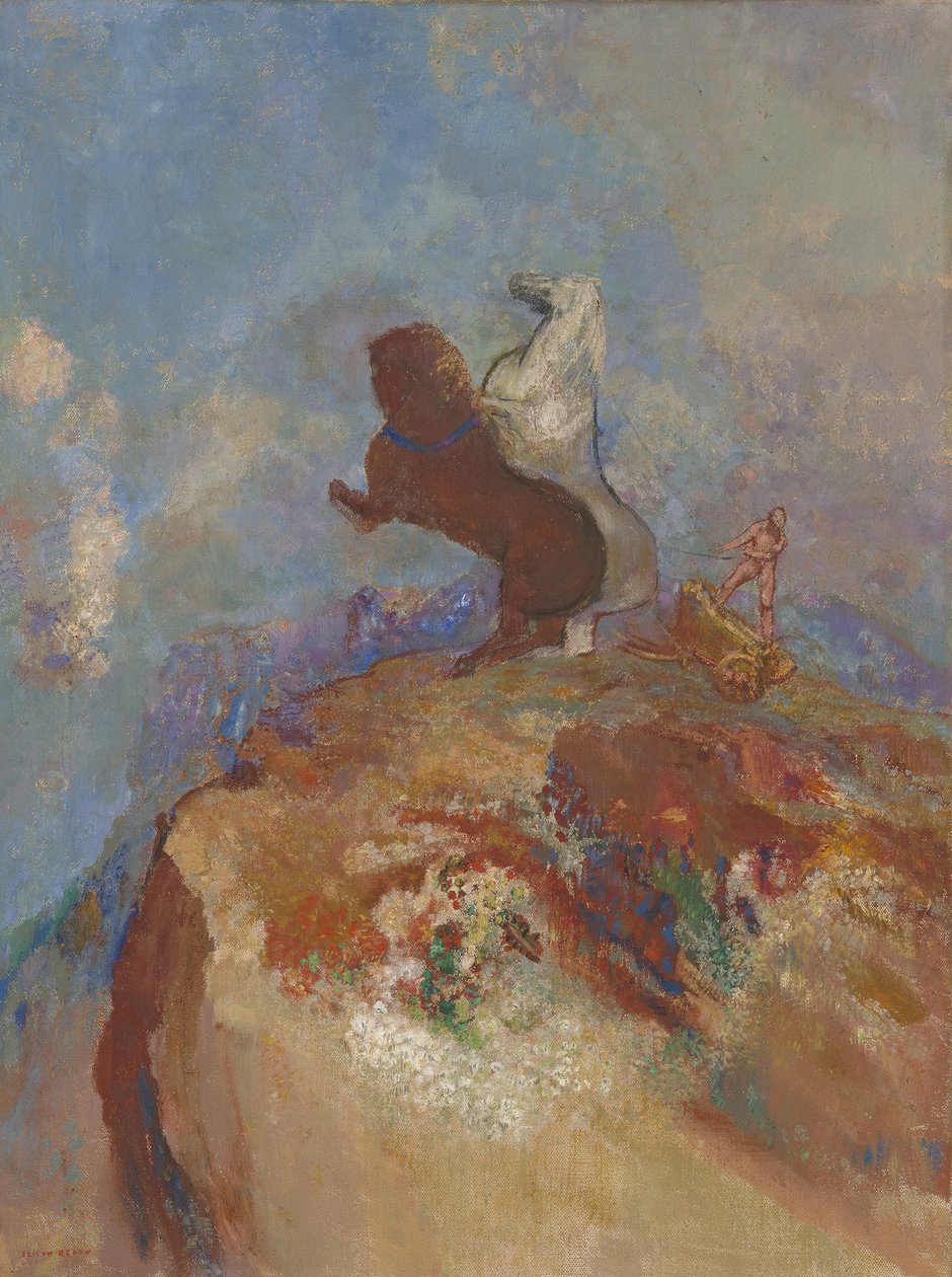 Apollo, 1905-1910 körül alkotó: Odilon Redon