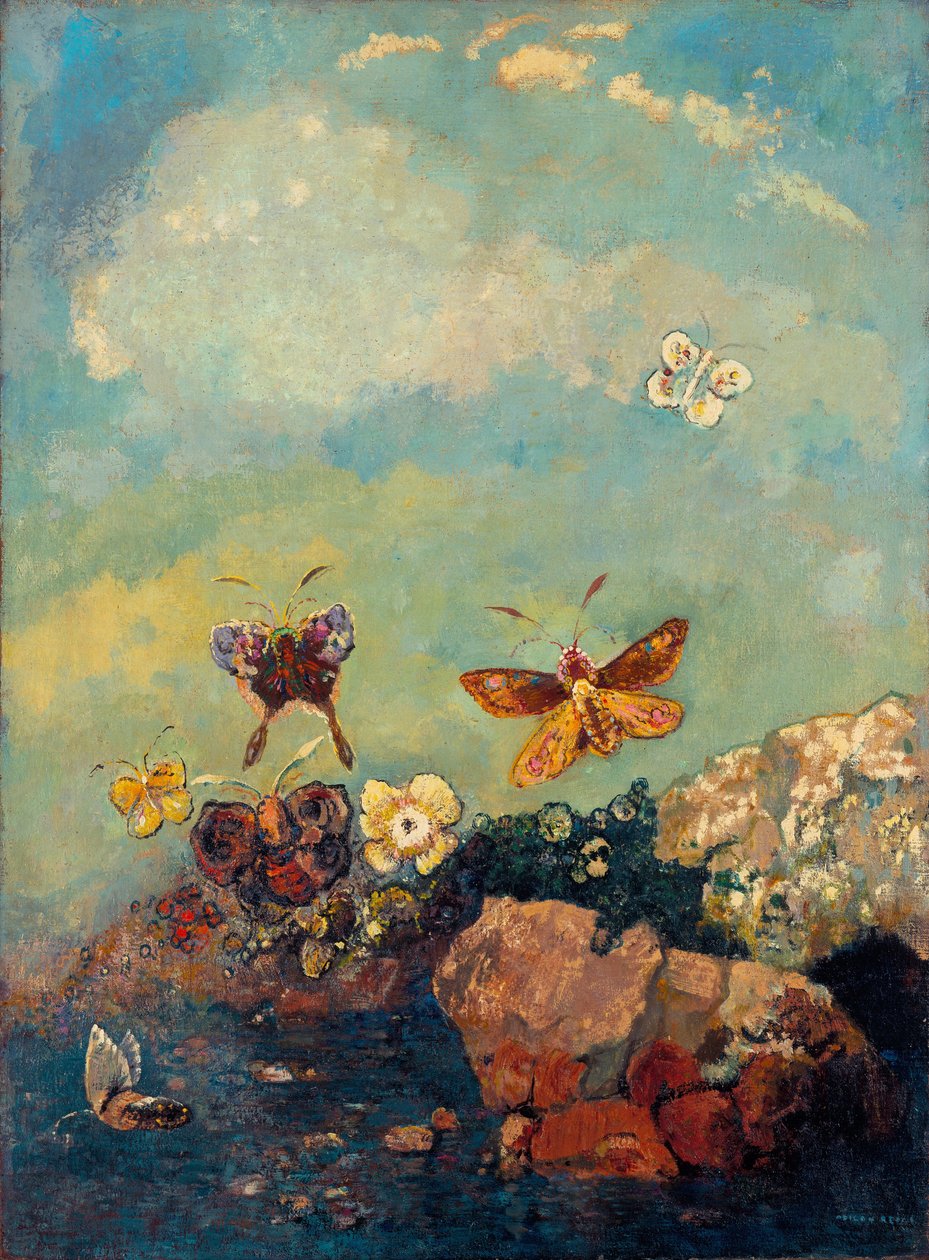 Pillangók alkotó: Odilon Redon