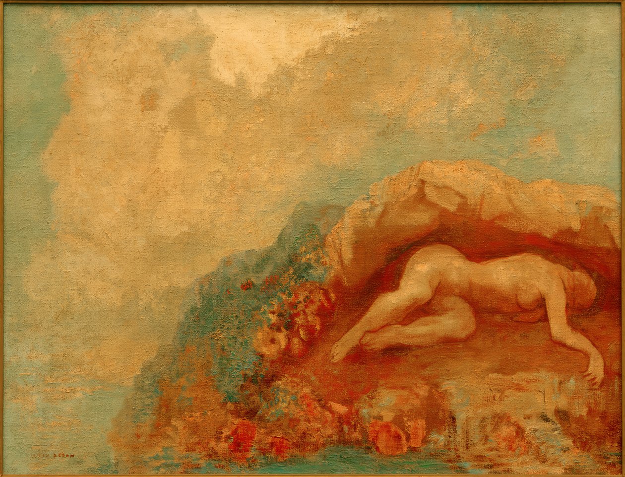 La Captive alkotó: Odilon Redon