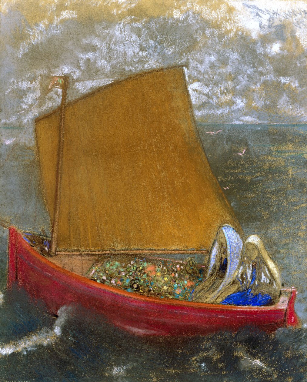 A sárga vitorla alkotó: Odilon Redon