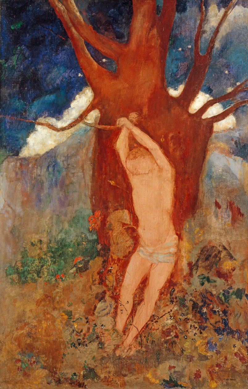 Szent Sebestyén, 1910 alkotó: Odilon Redon