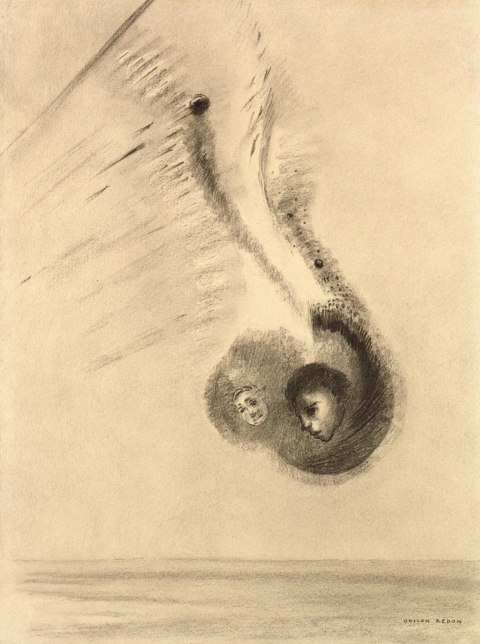A Sciapods (faszén) alkotó: Odilon Redon