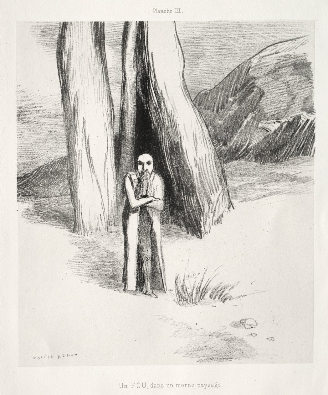 Egy őrült szomorú tájon alkotó: Odilon Redon