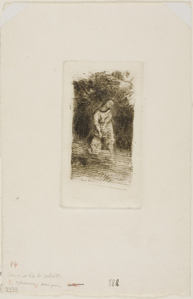 David alkotó: Odilon Redon
