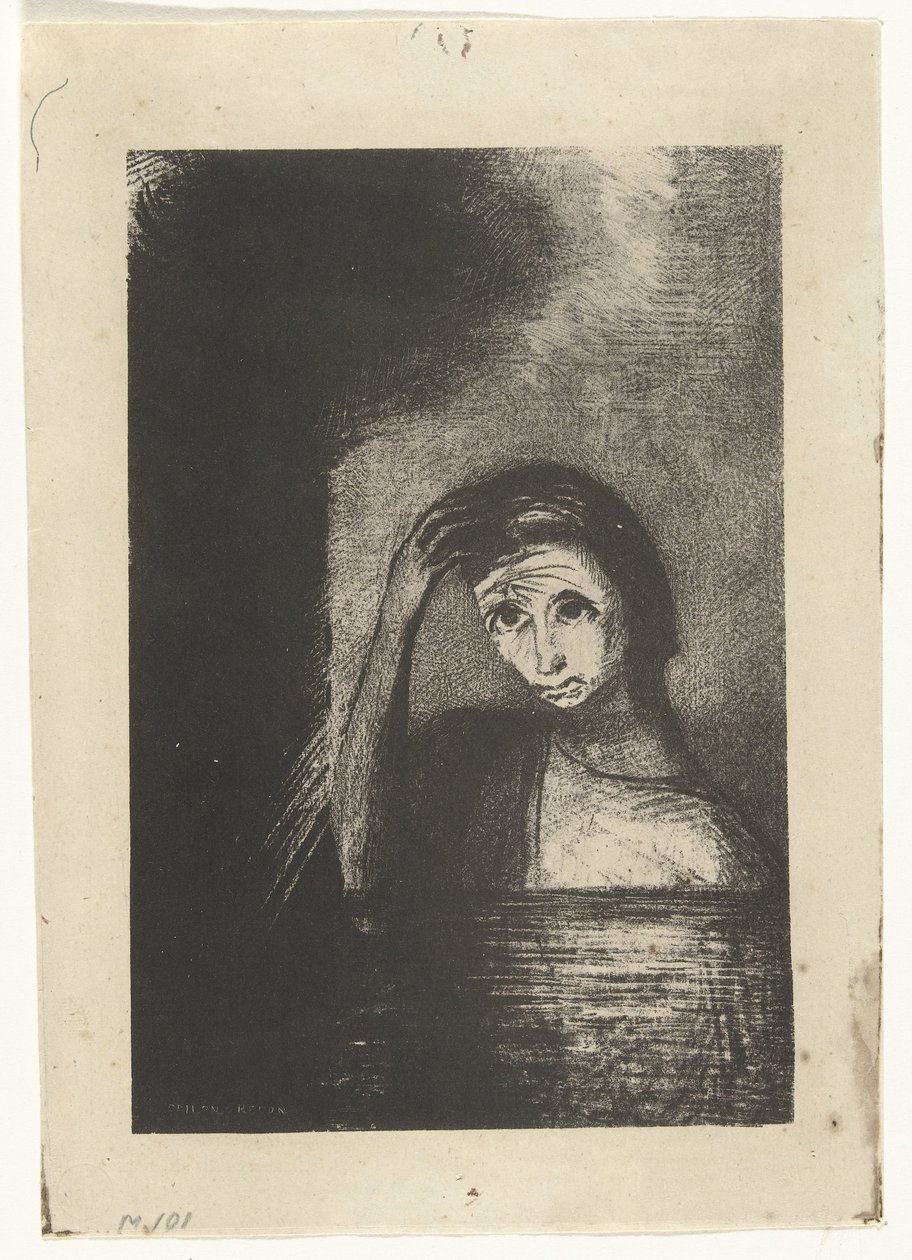Az ineenstortingból Bukások alkotó: Odilon Redon