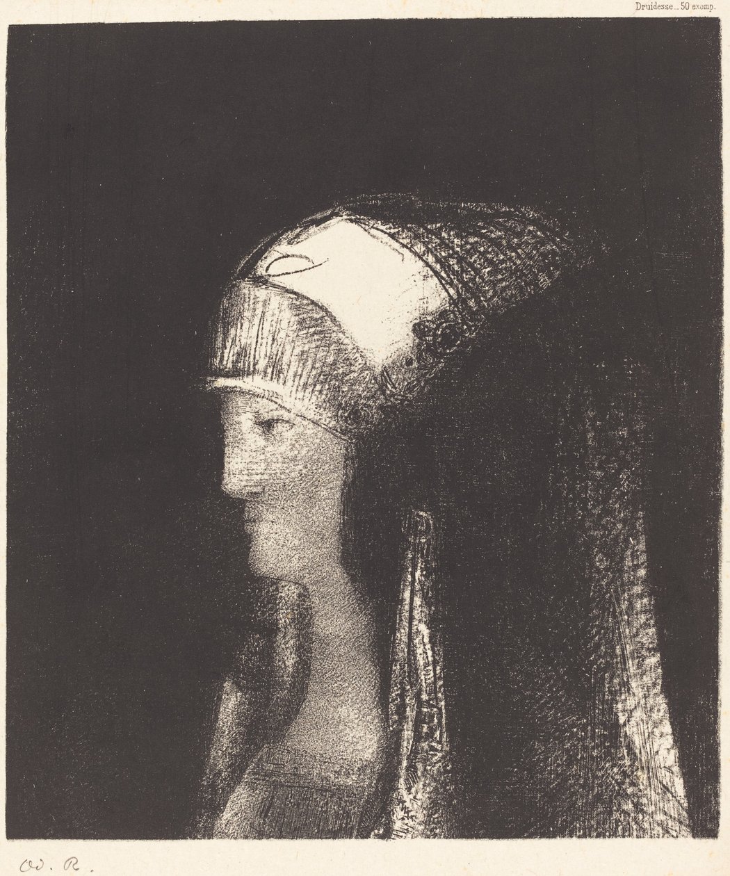 Druidesse alkotó: Odilon Redon
