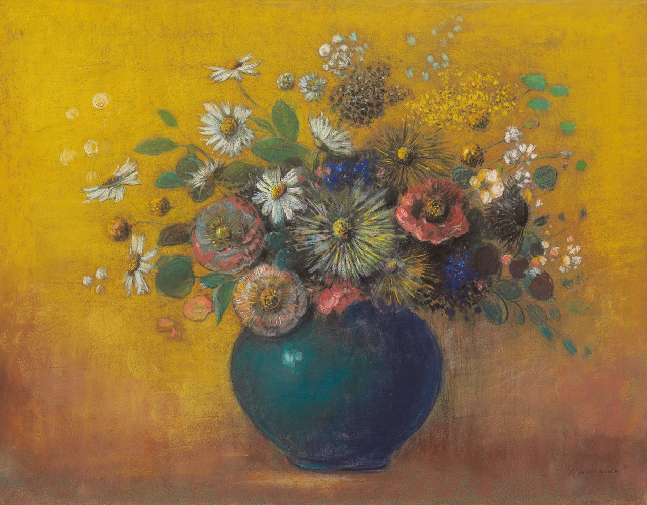 Virág csokor alkotó: Odilon Redon