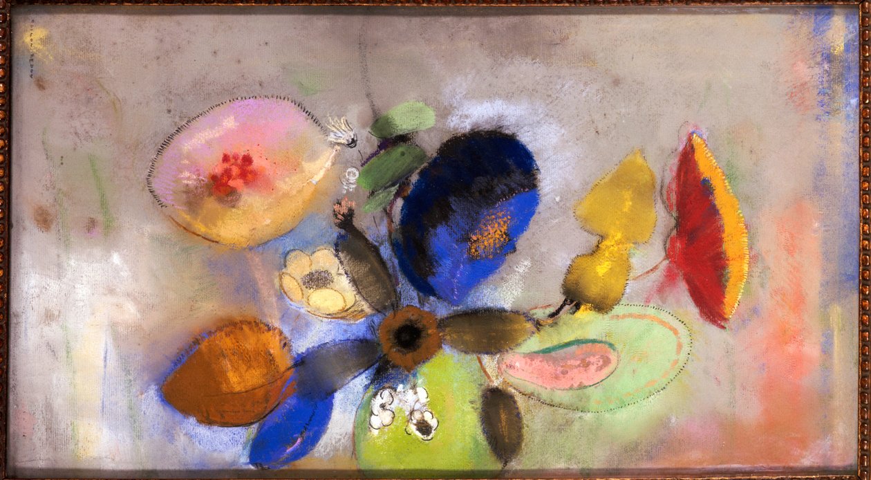 Virágok, 1907-10 alkotó: Odilon Redon