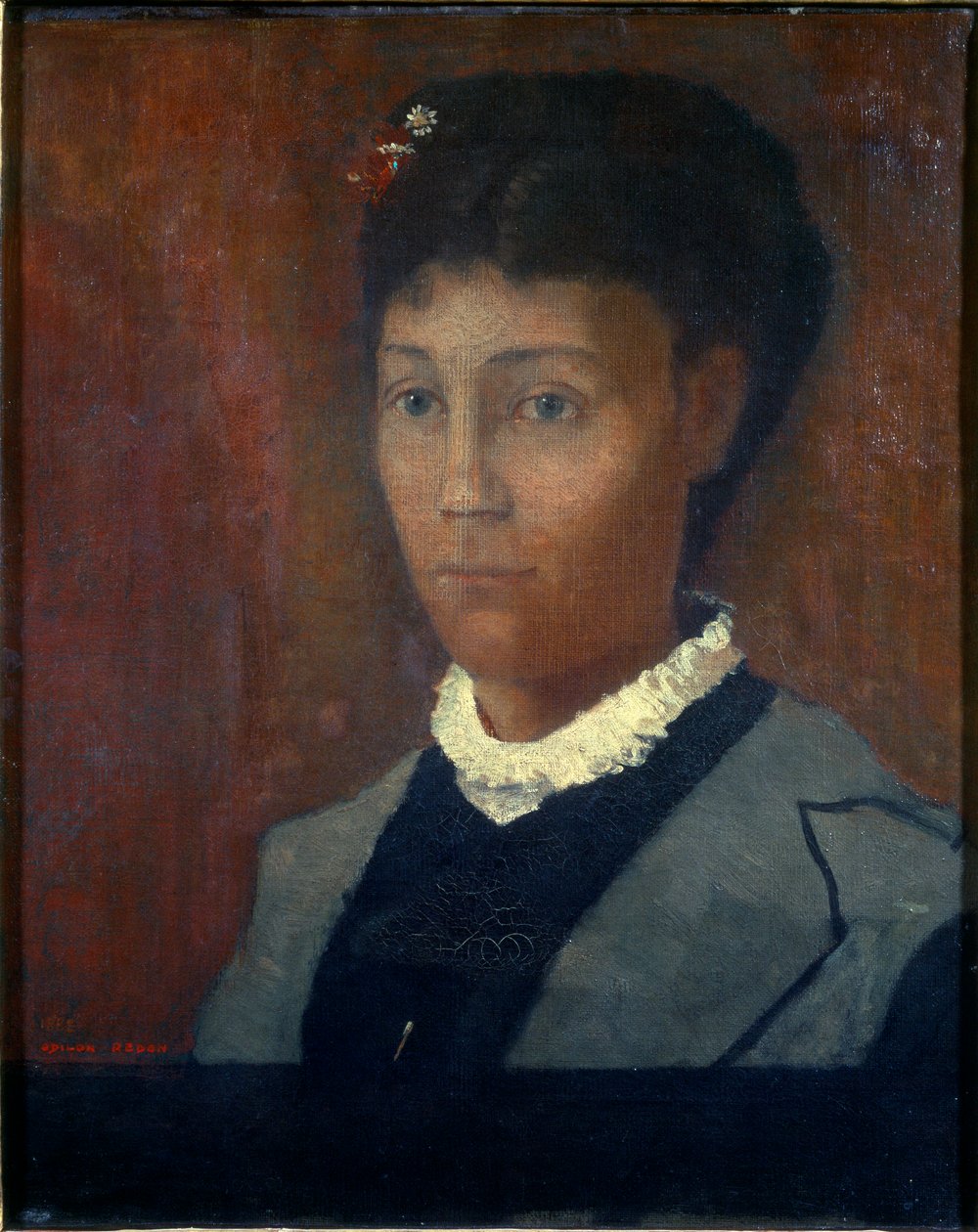 Odilon asszony alkotó: Odilon Redon