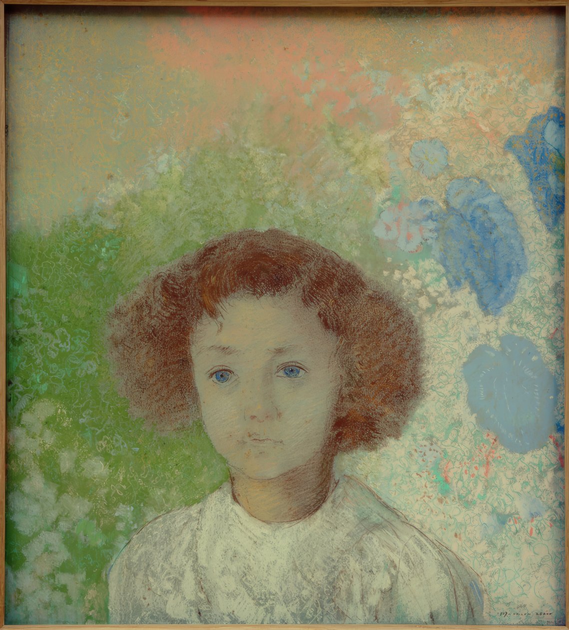 Mademoiselle de Gonet alkotó: Odilon Redon