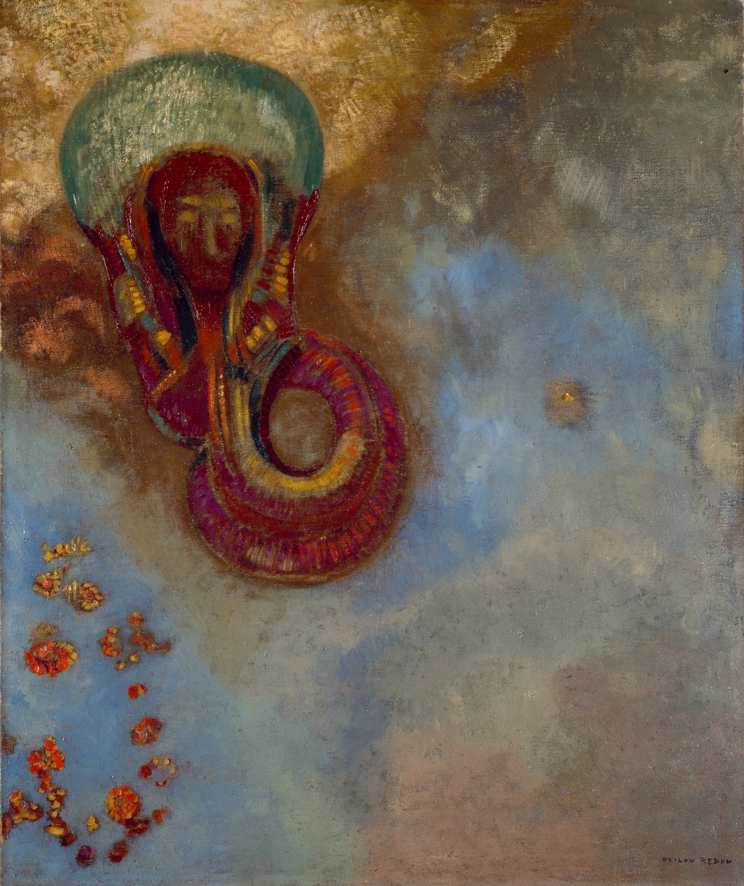 Oannes alkotó: Odilon Redon