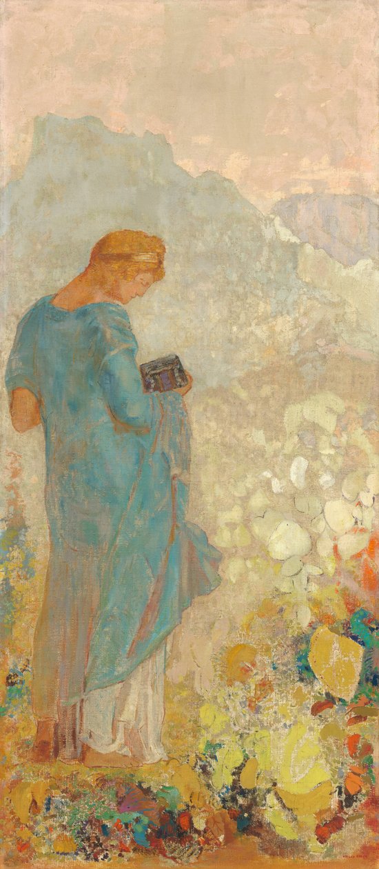 Pandora, 19101912. alkotó: Odilon Redon