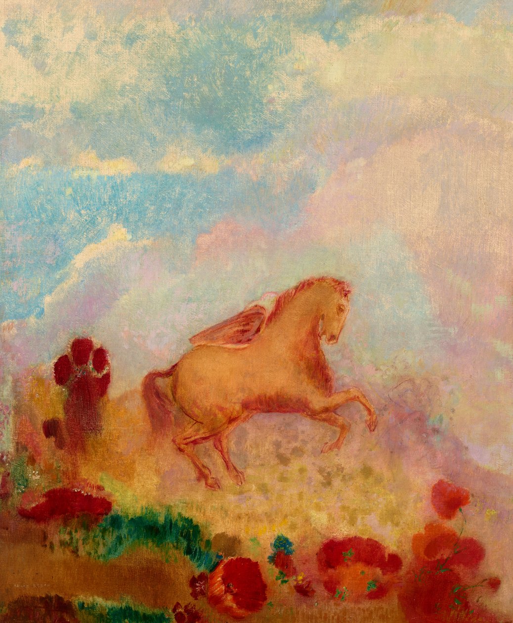 Pegasus alkotó: Odilon Redon