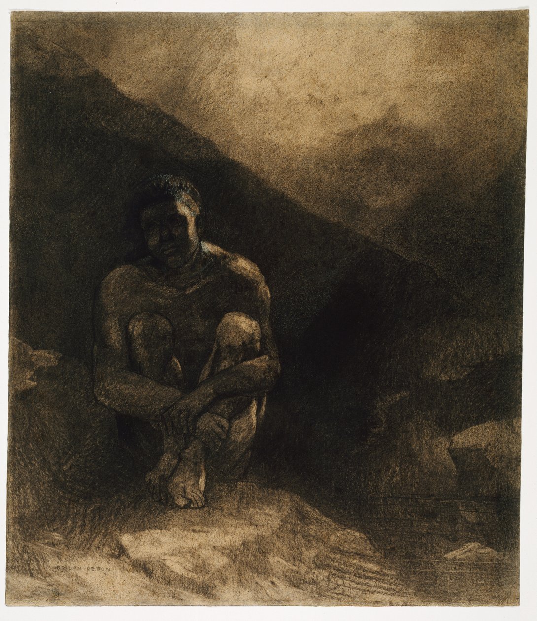 Primitív ember alkotó: Odilon Redon