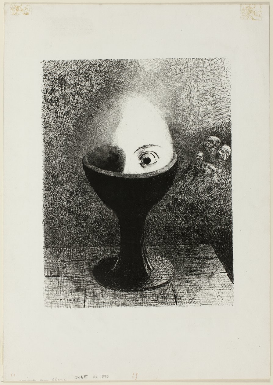 A tojás alkotó: Odilon Redon