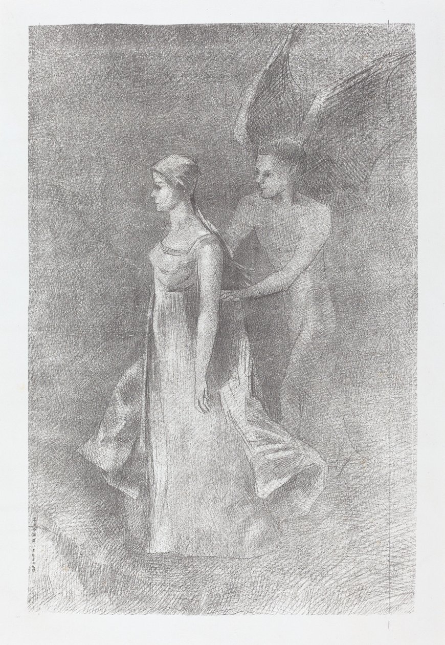 A kísérteties (Hantise) alkotó: Odilon Redon