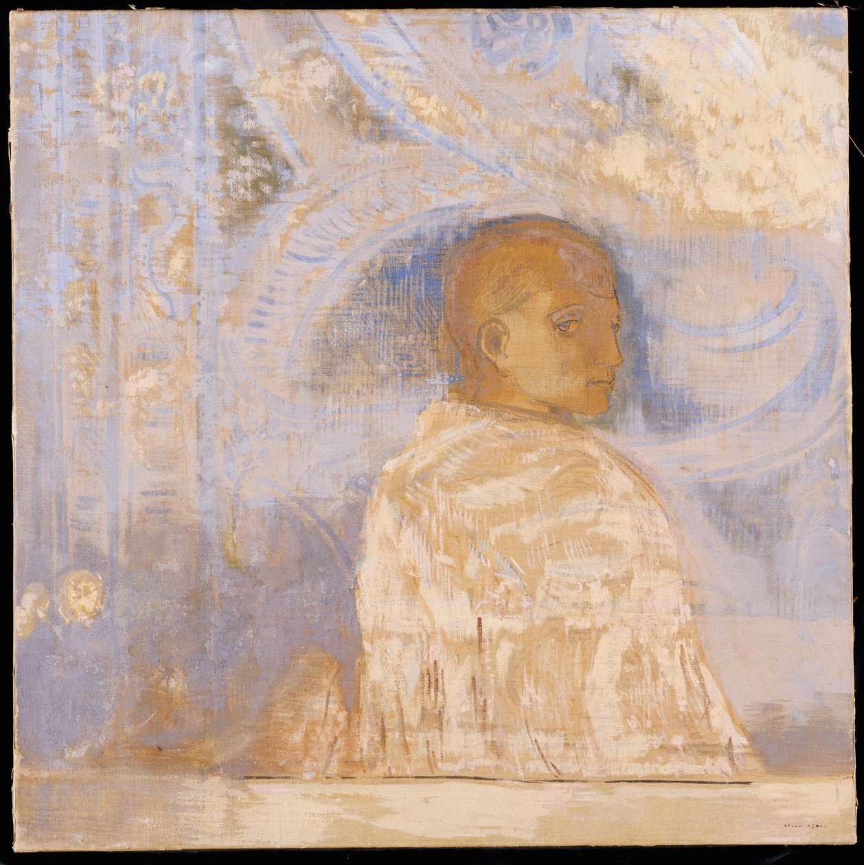 The Look, 1910 körül alkotó: Odilon Redon