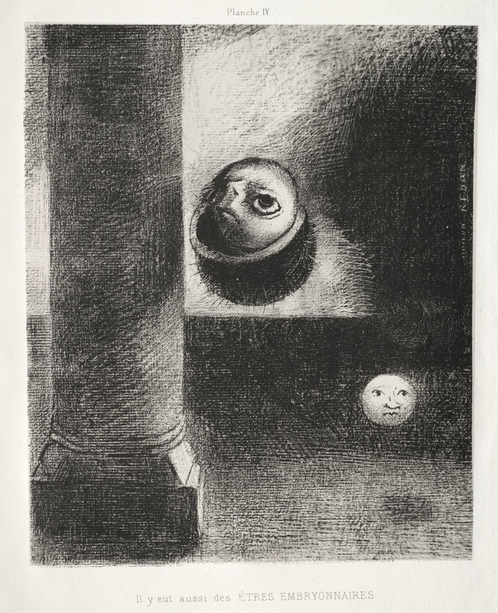 Voltak embrionális lények is alkotó: Odilon Redon