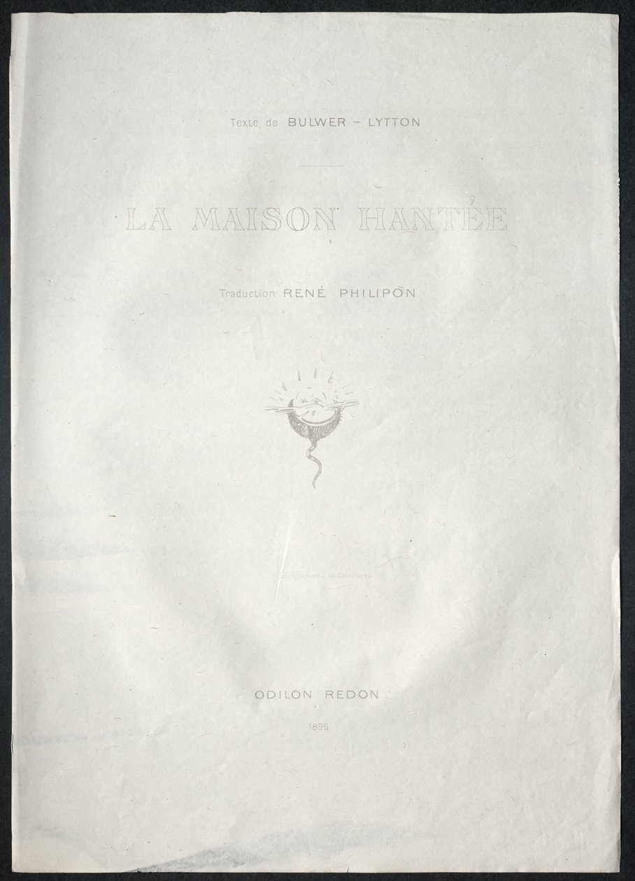 Címtábla alkotó: Odilon Redon