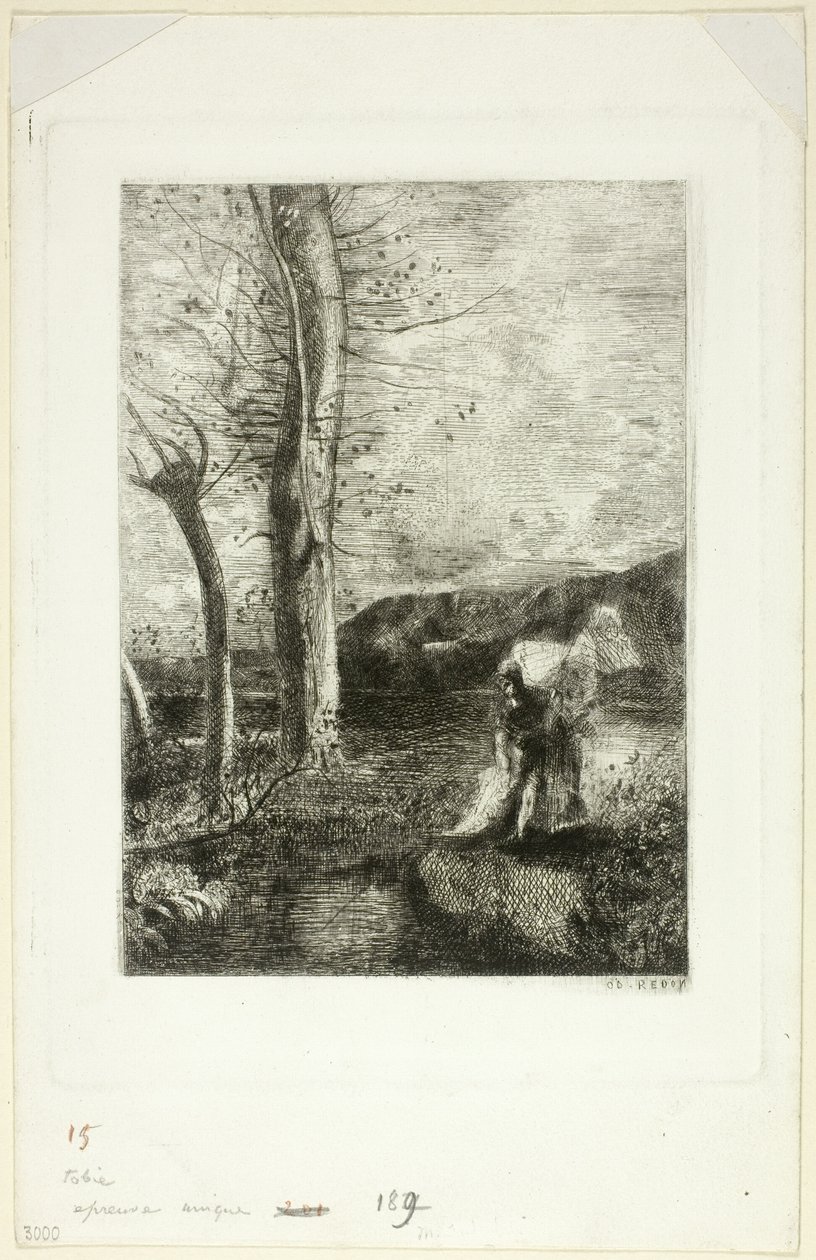 Tóbiás alkotó: Odilon Redon