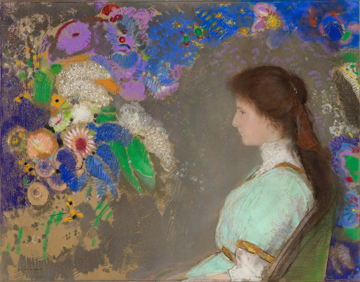 Violette Heymann alkotó: Odilon Redon