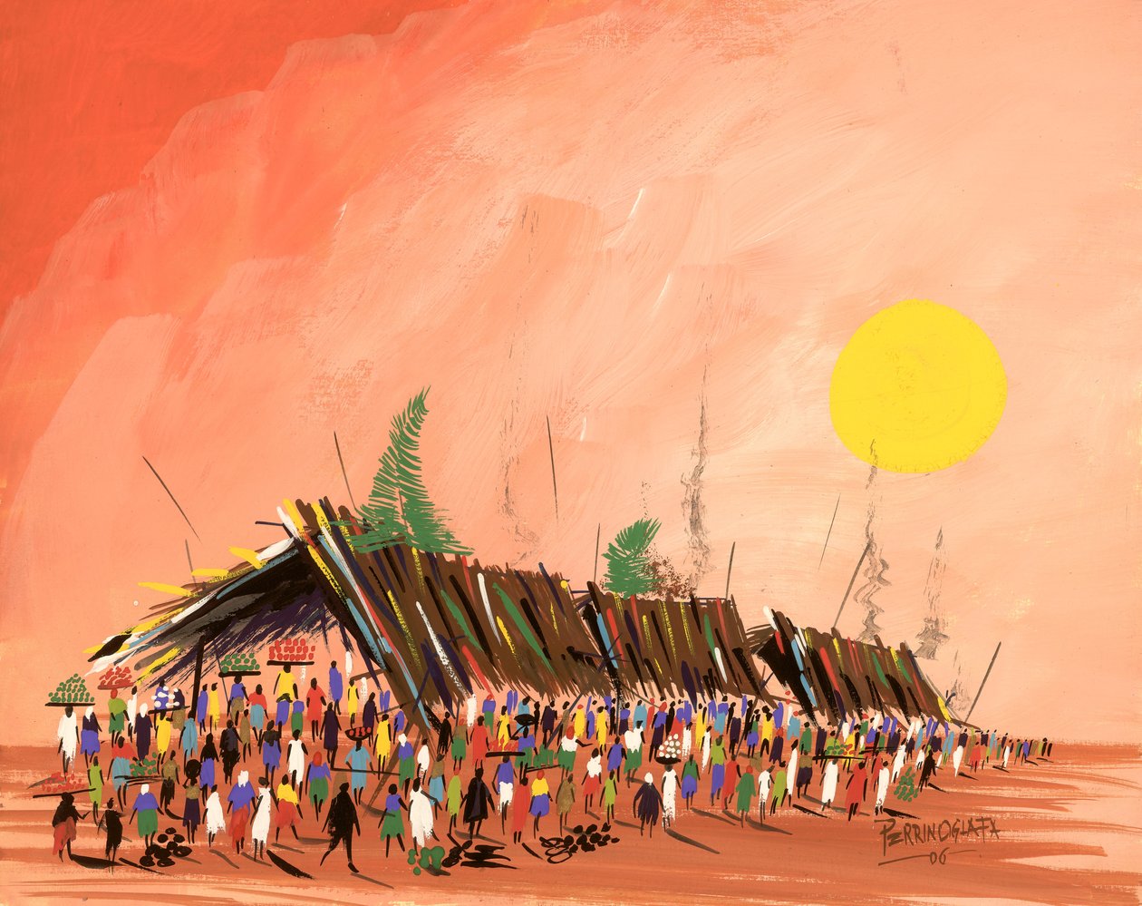 Afrikai élet, 2006 alkotó: Oglafa Ebitari Perrin