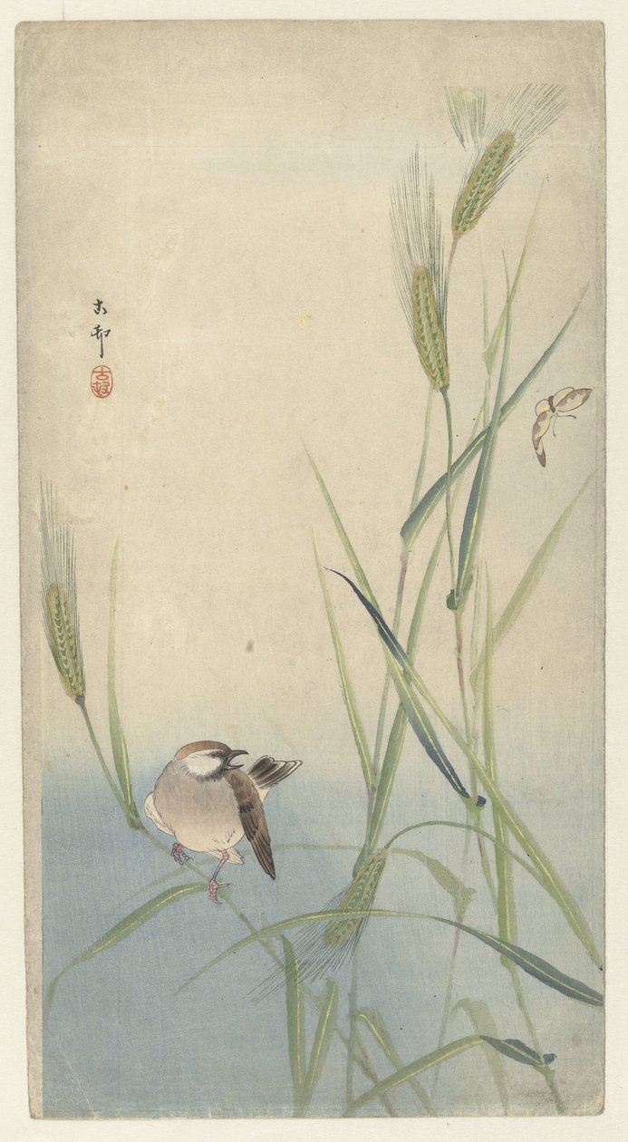 Madár és Pillangó alkotó: Ohara Koson