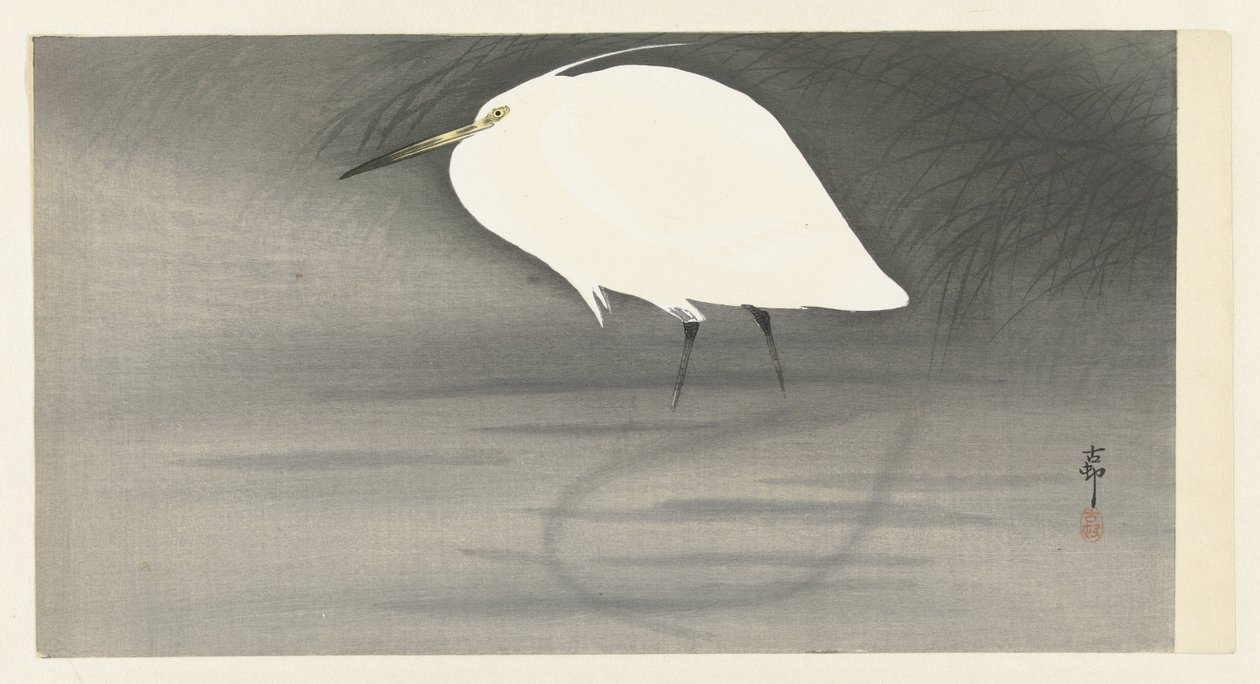 nemes kócsag alkotó: Ohara Koson