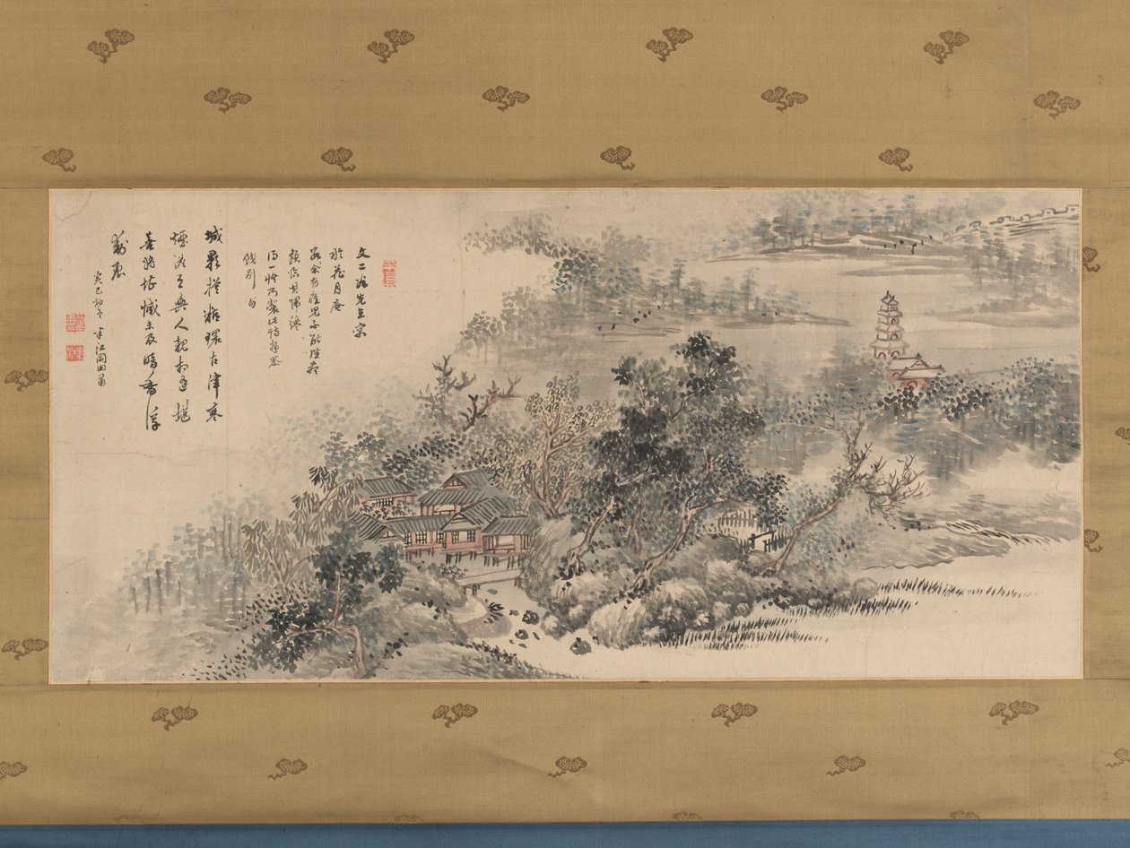Falewell technika ft és völgyperc, 1833. alkotó: Okada Hanko