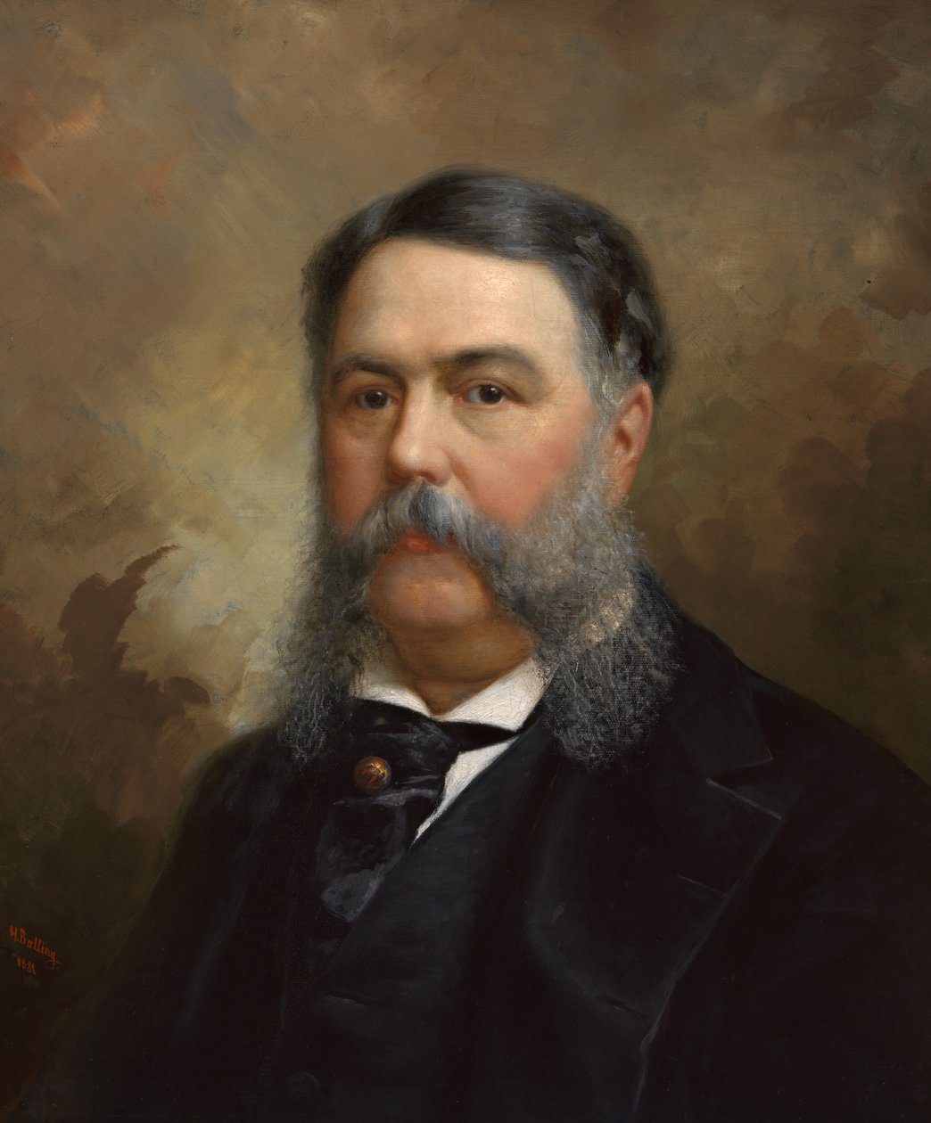 Chester A. Arthur, 1881. alkotó: Ole Peter Hansen Balling