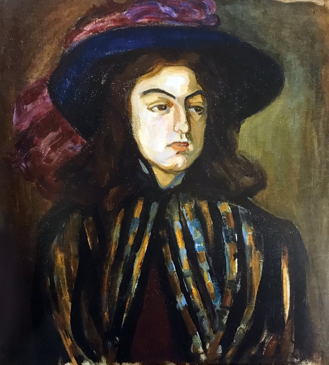 Női portré alkotó: Olga Rozanova